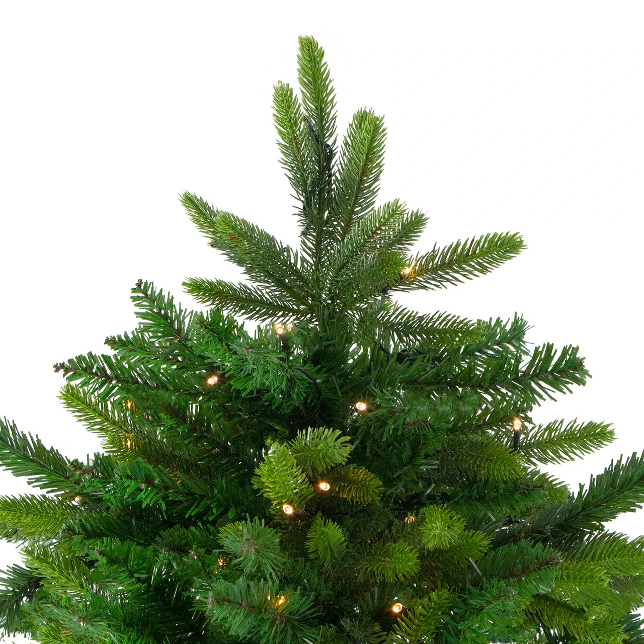 7.5' Pre-Lit Full Gunnison Pine Artificial Christmas Tree - Warm White LED Lights - Image 4