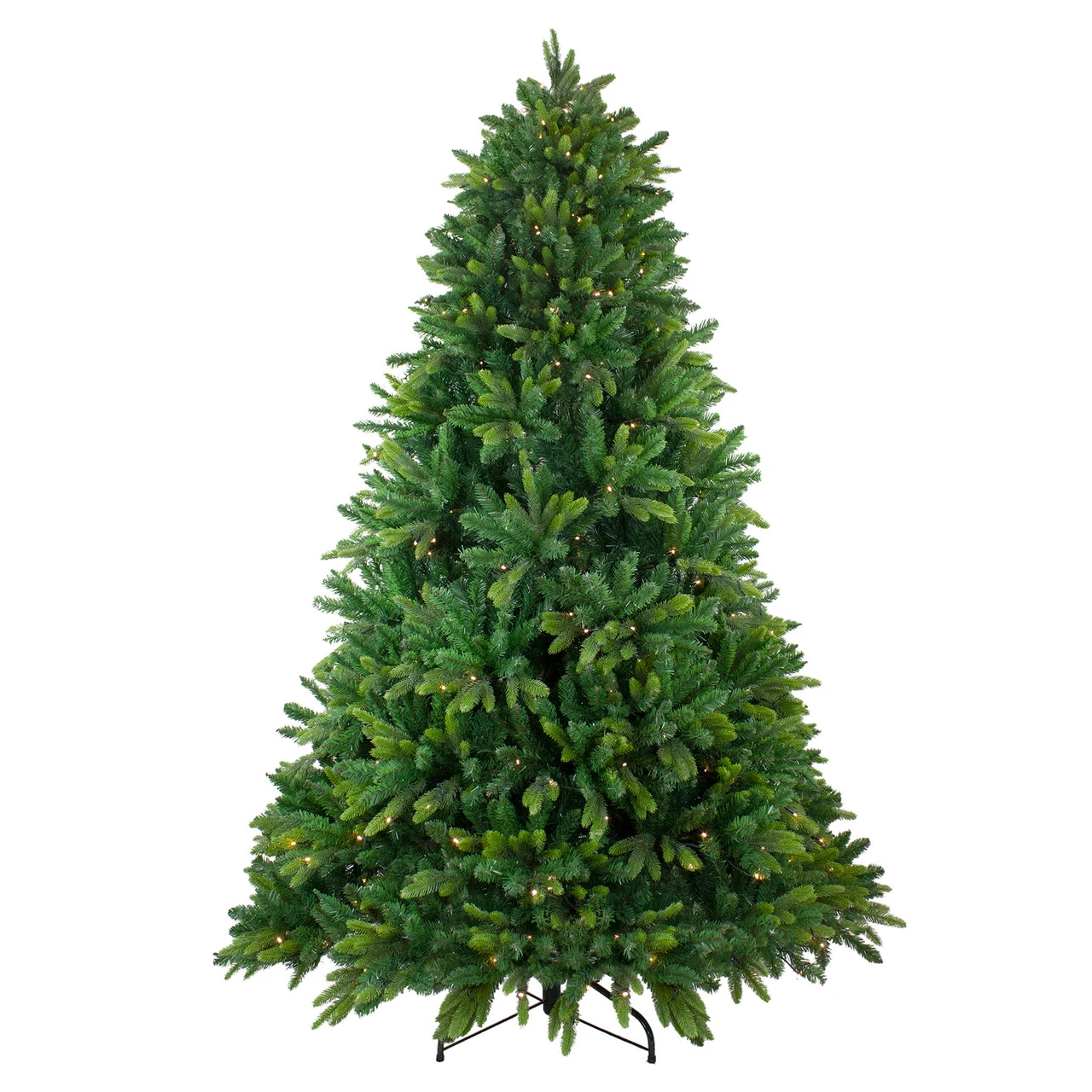 7.5' Pre-Lit Full Gunnison Pine Artificial Christmas Tree - Warm White LED Lights - Image 2