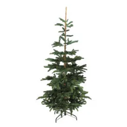 9' Layered Nordmann Fir Artificial Christmas Tree - Unlit
