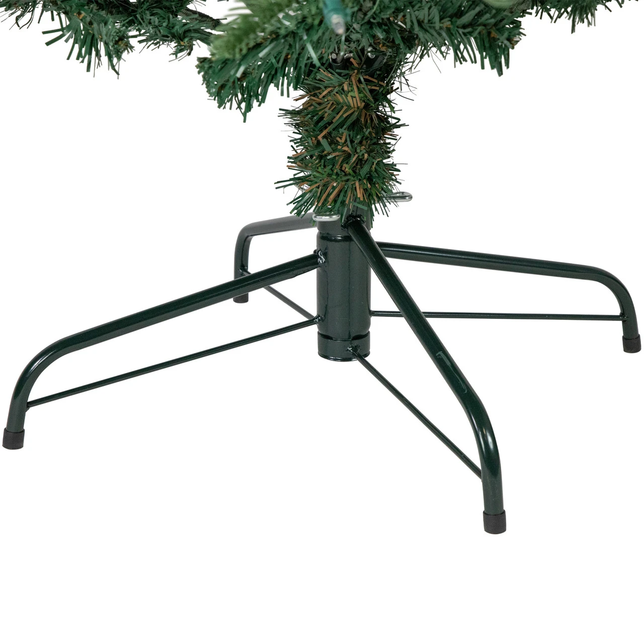 6.5' Pre-Lit Nordmann Fir Artificial Christmas Tree, Warm Clear LED Lights - Image 6