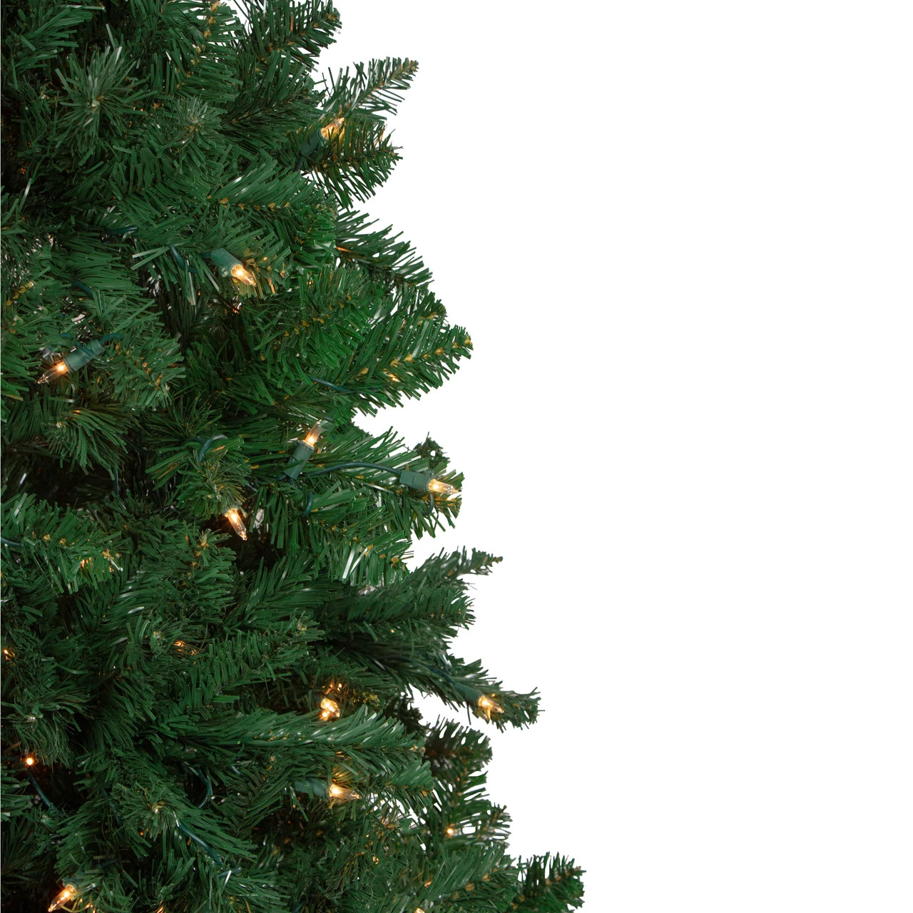 6.5 Ft Pre-Lit Ravenna Pine Artificial Christmas Tree - Warm White LED Lights - Image 3
