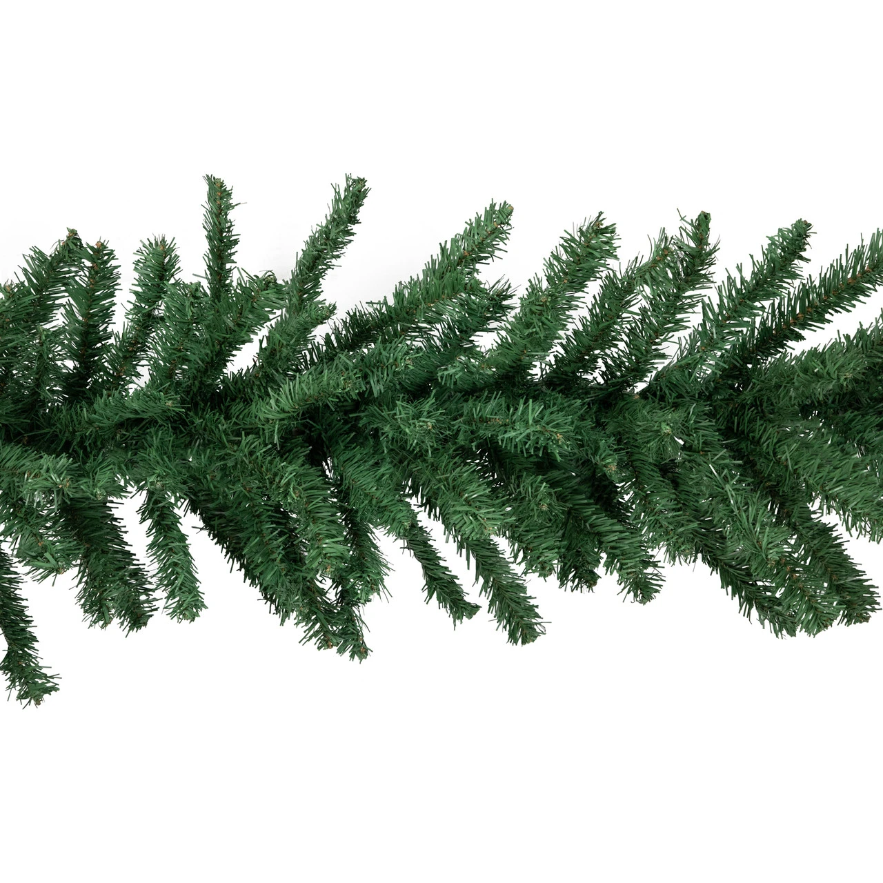 9' X 20" Green Artificial Pine Christmas Garland, Unlit - Image 3