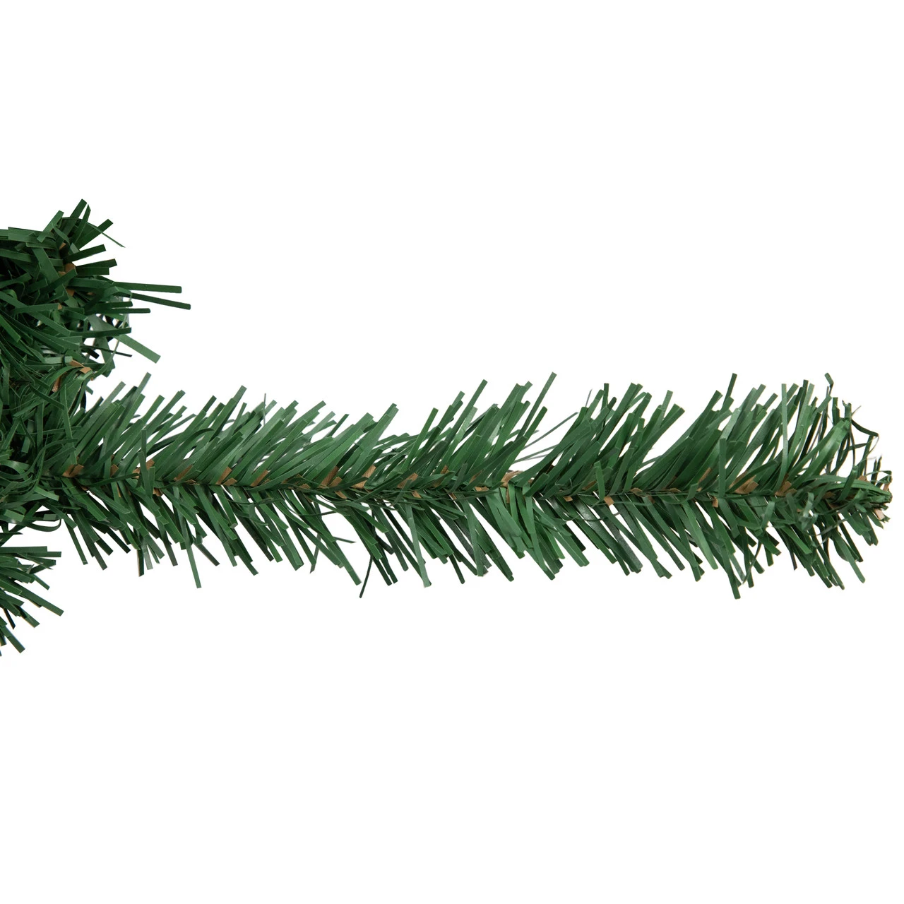 9' X 20" Green Artificial Pine Christmas Garland, Unlit - Image 2
