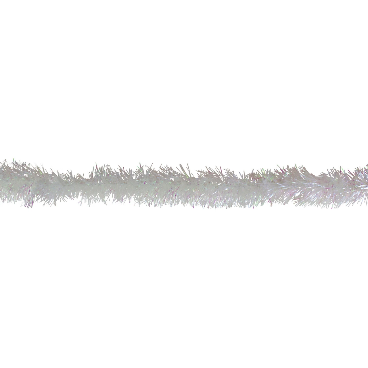 50' X 3" Iridescent Artificial Tinsel Christmas Garland - Unlit - Image 2