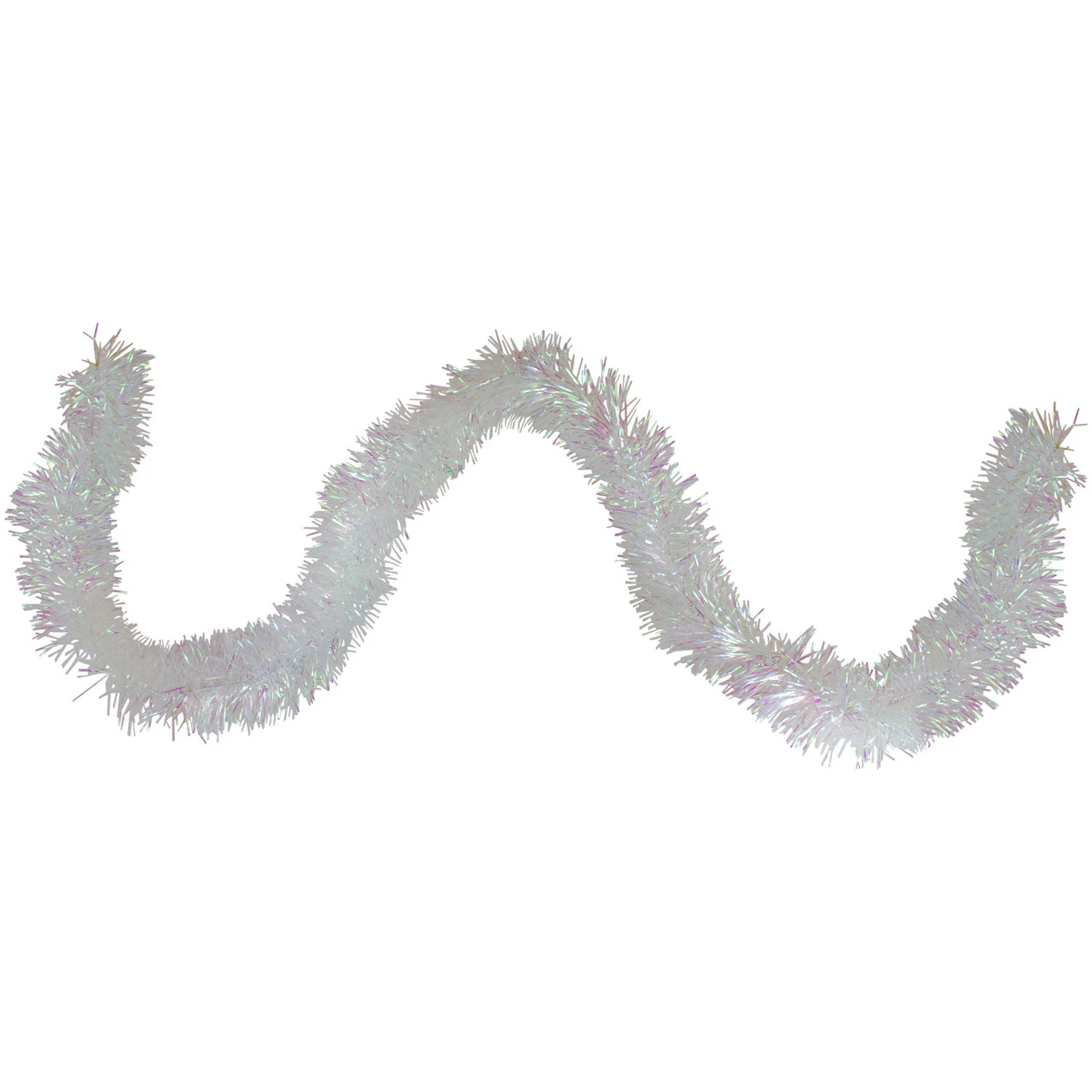 50' X 3" Iridescent Artificial Tinsel Christmas Garland - Unlit
