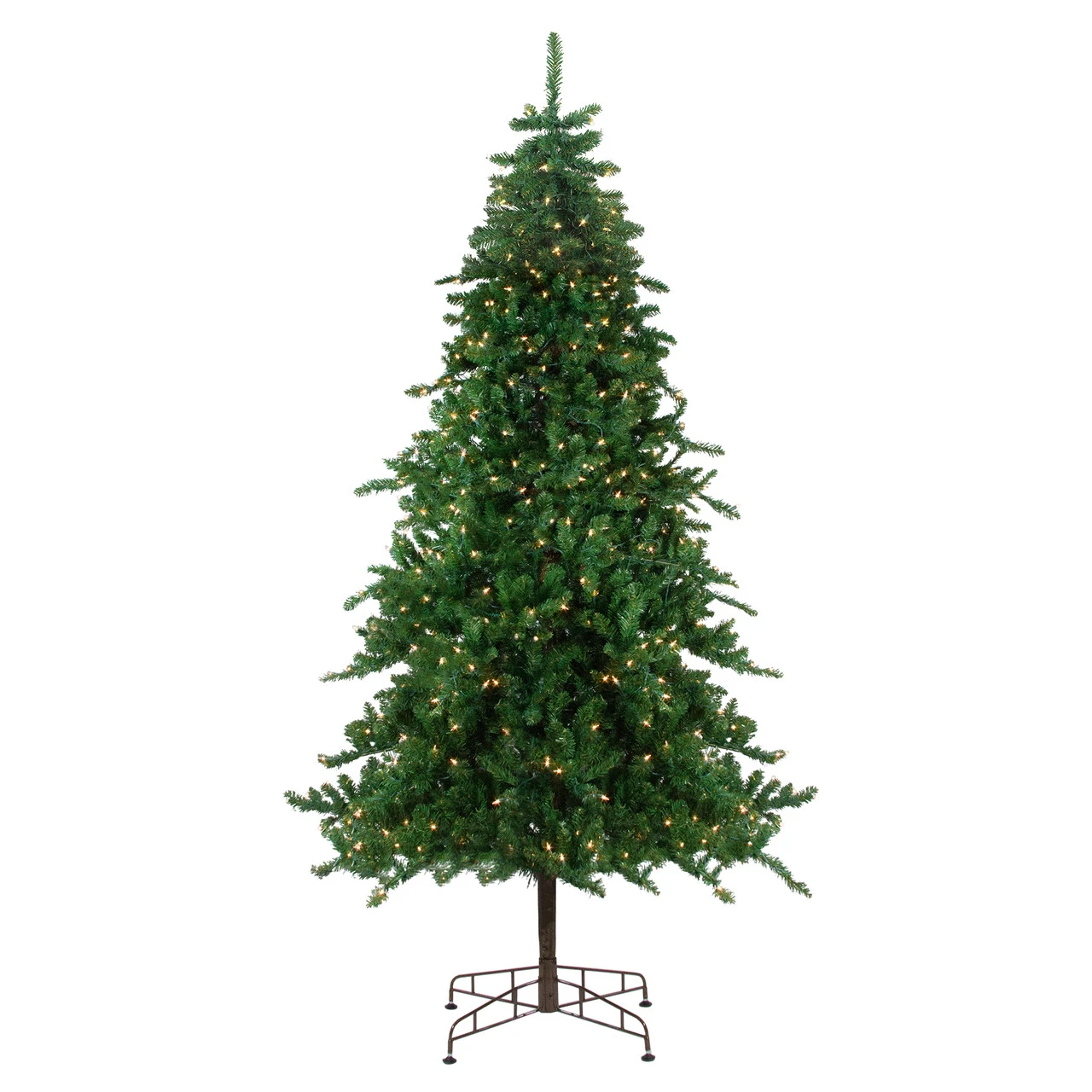 9' Pre-Lit Medium Eden Spruce Artificial Christmas Tree - Clear Lights