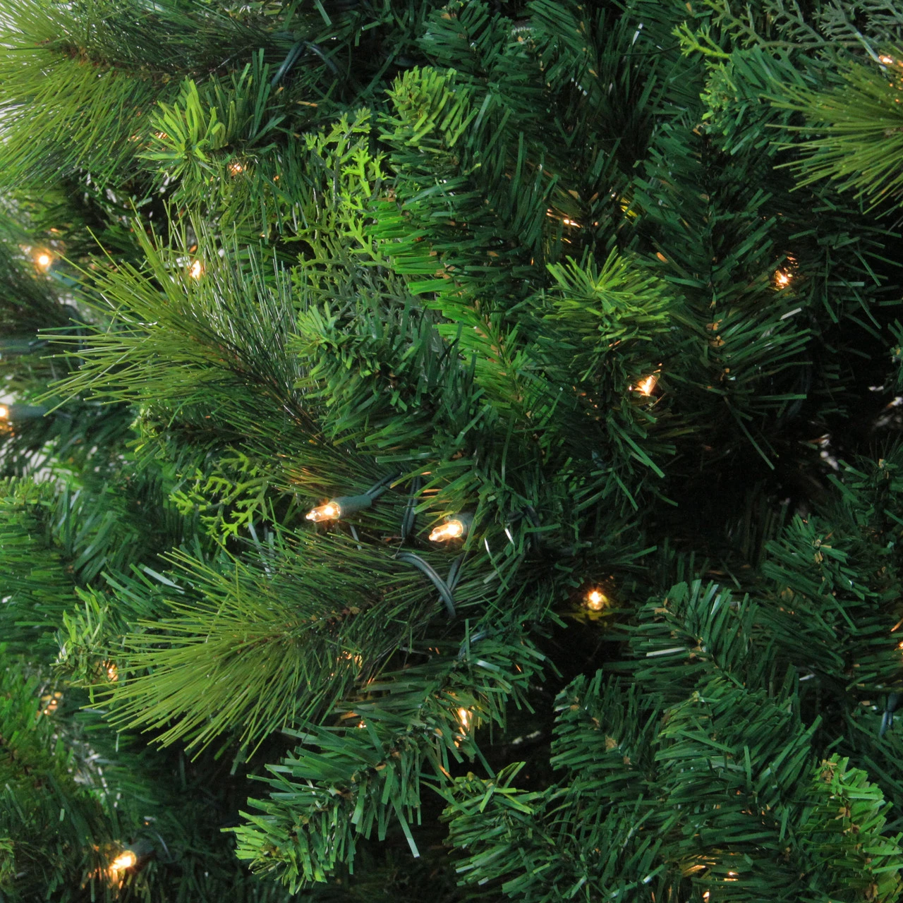 7.5' Pre-Lit Medium Sequoia Mixed Pine Artificial Christmas Tree - Clear Lights - Image 2