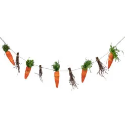 3.25' Carrots And Twigs Artificial Easter Garland