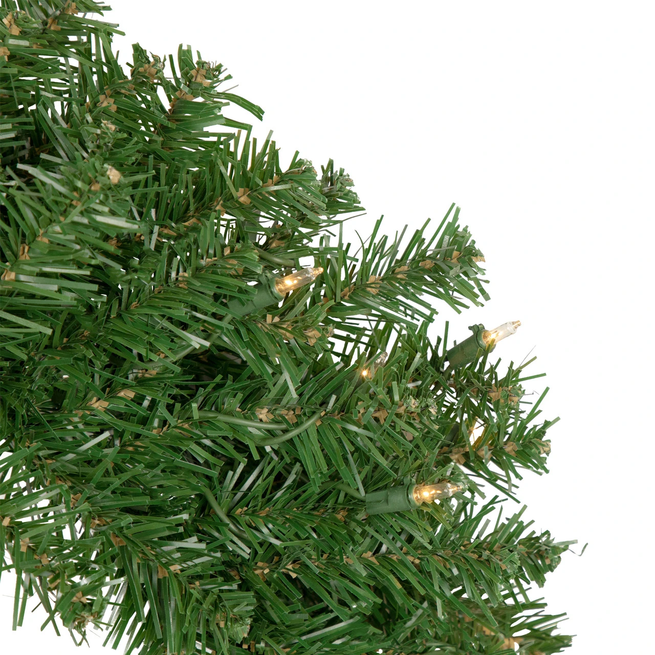 5-Piece Pre-Lit Artificial Wolcott Spruce Christmas Entryway Set - Image 7