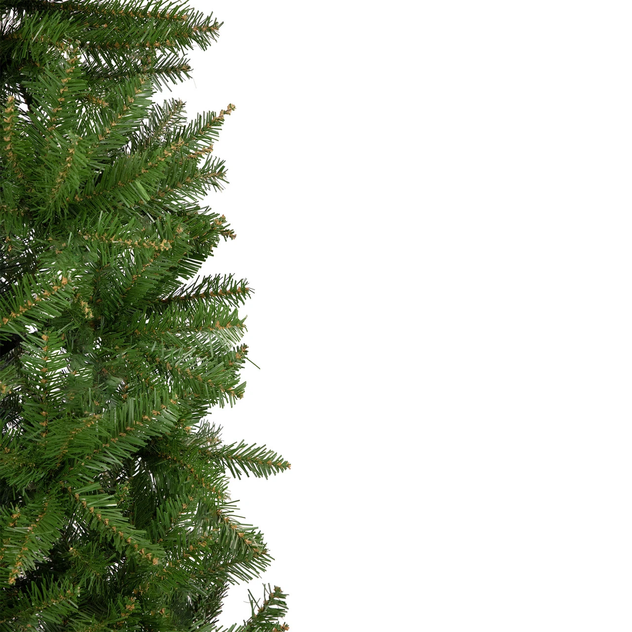 7.5' Silver Lake Fir Pencil Artificial Christmas Tree, Unlit - Image 4