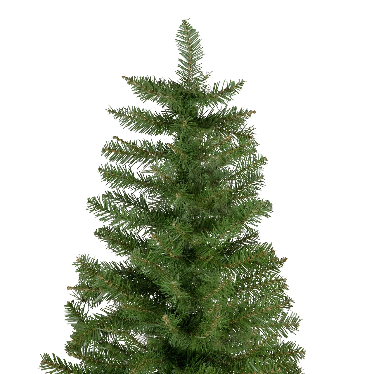 7.5' Silver Lake Fir Pencil Artificial Christmas Tree, Unlit - Image 5