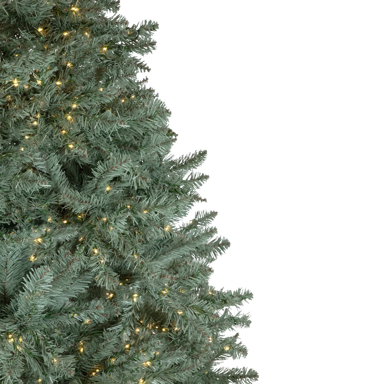 7.5' Pre-Lit Full Newport Spruce Artificial Christmas Tree, LED Lights - Image 4