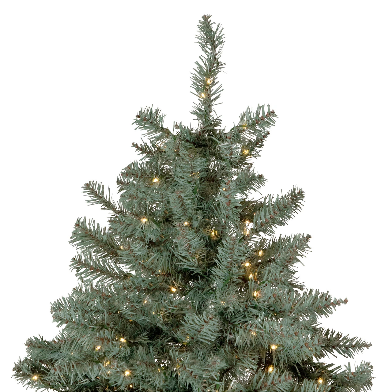 7.5' Pre-Lit Full Newport Spruce Artificial Christmas Tree, LED Lights - Image 5