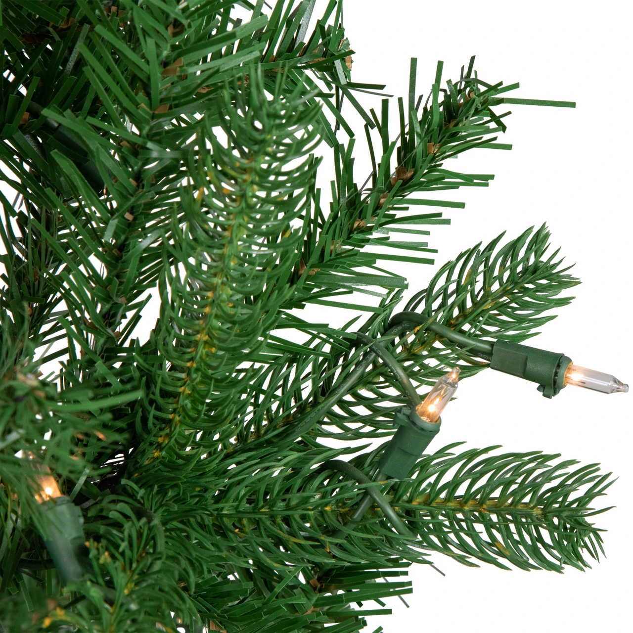 4' Pre-Lit Sierra Noble Fir Artificial Christmas Tree, Clear Lights - Image 4