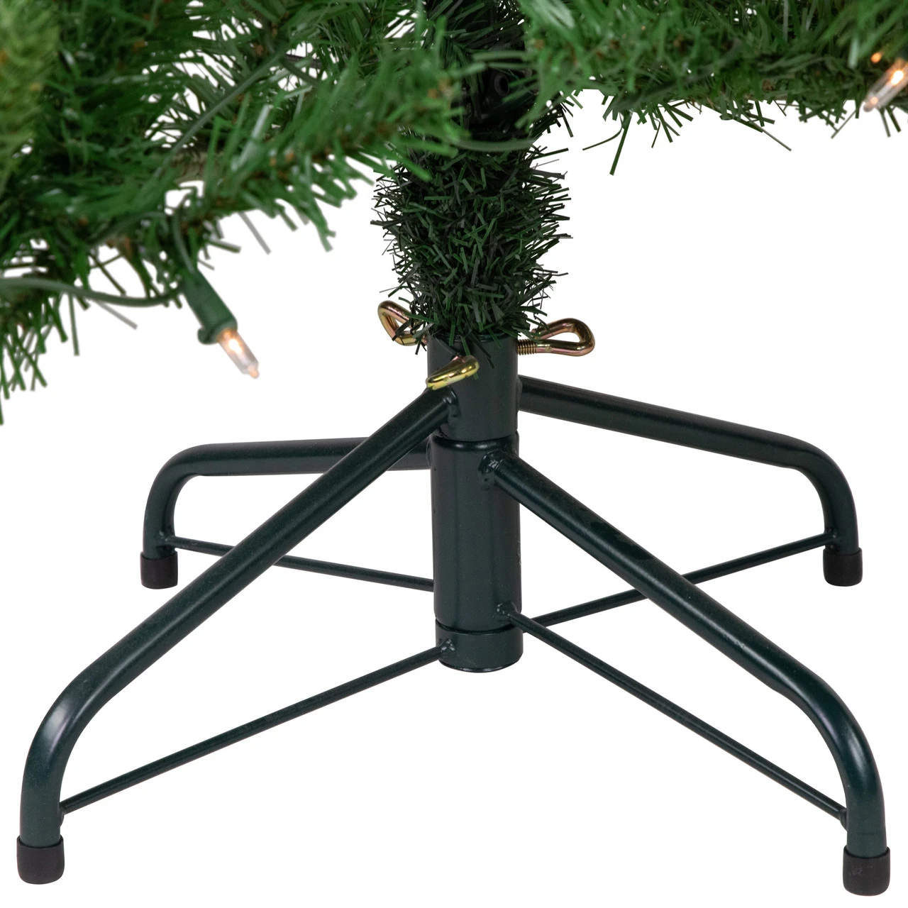 4' Pre-Lit Sierra Noble Fir Artificial Christmas Tree, Clear Lights - Image 5