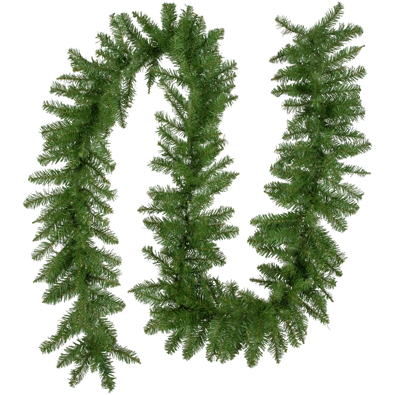 9' X 10" Rockwood Pine Artificial Christmas Garland, Unlit