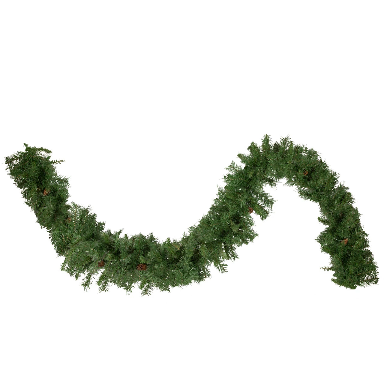 9' X 12" Black River Pine Artificial Christmas Garland, Unlit
