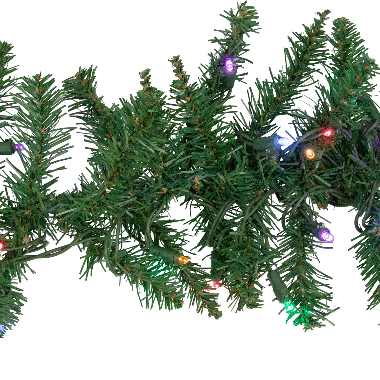 9' X 12" Pre-Lit Winona Fir Artificial Christmas Garland, Multi LED Lights - Image 5
