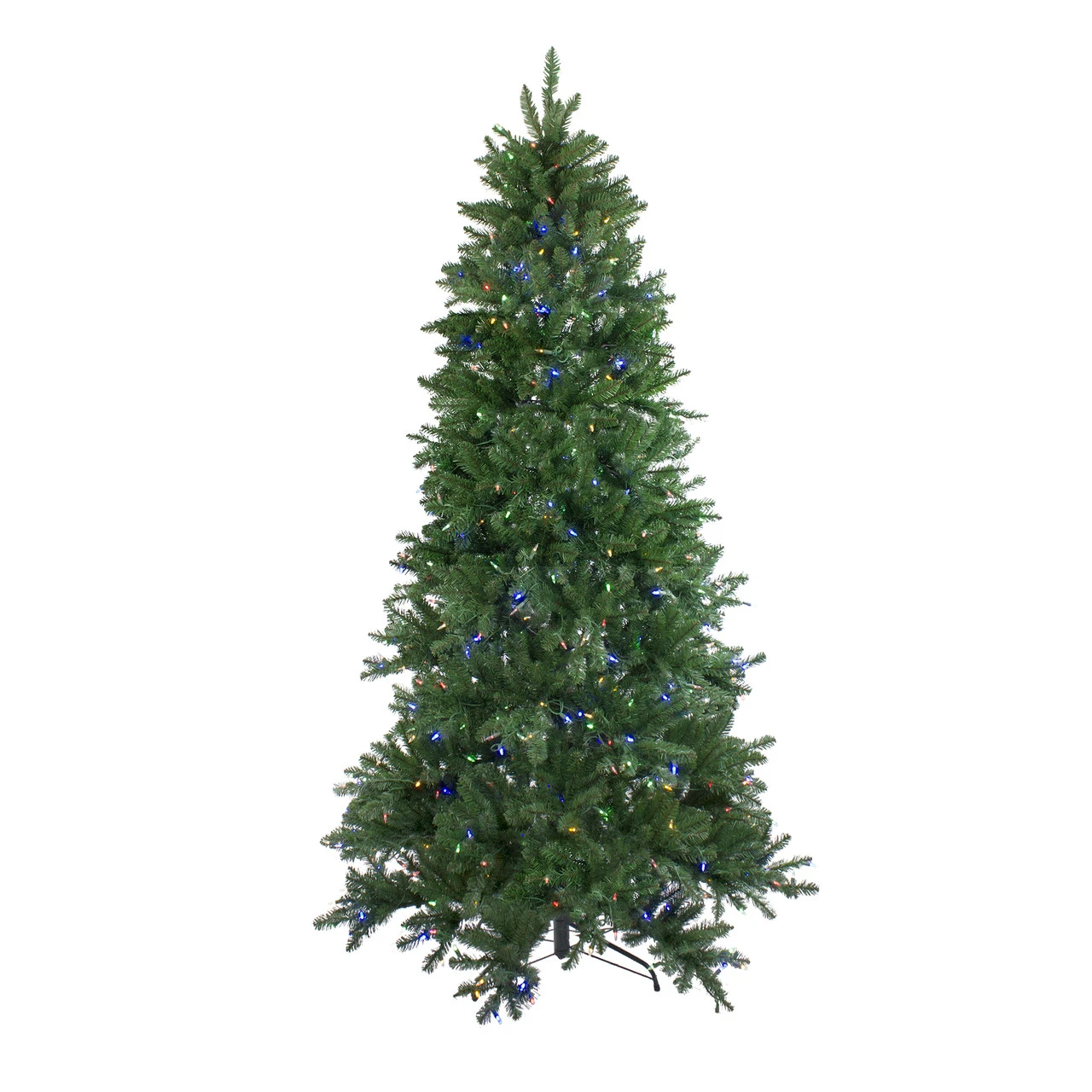 7.5' Pre-Lit Medium Neola Fraser Fir Artificial Christmas Tree - Dual Color LED Lights - Image 2