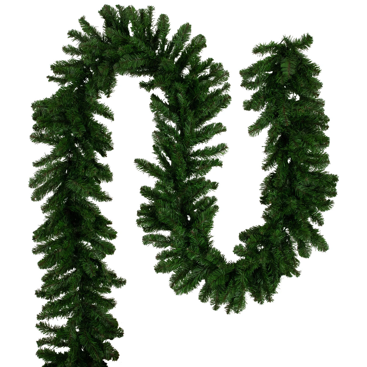 50' X 12" Balsam Pine Artificial Christmas Garland, Unlit - Image 3