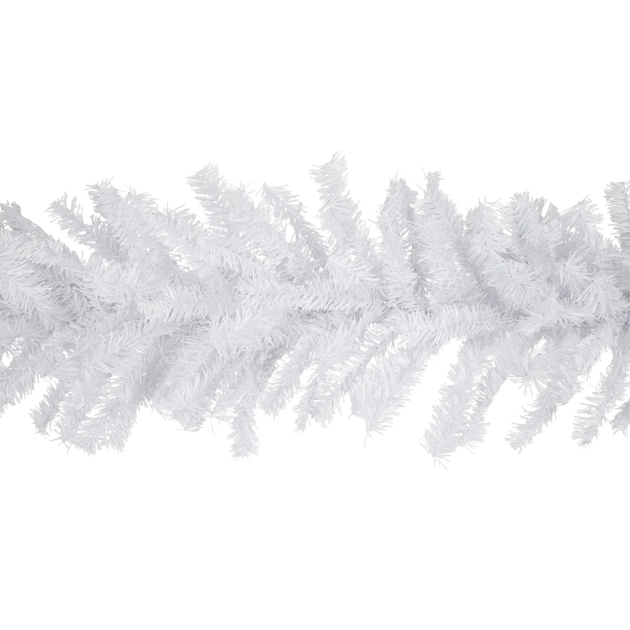 9' X 14" White Canadian Pine Artificial Christmas Garland, Unlit - Image 5