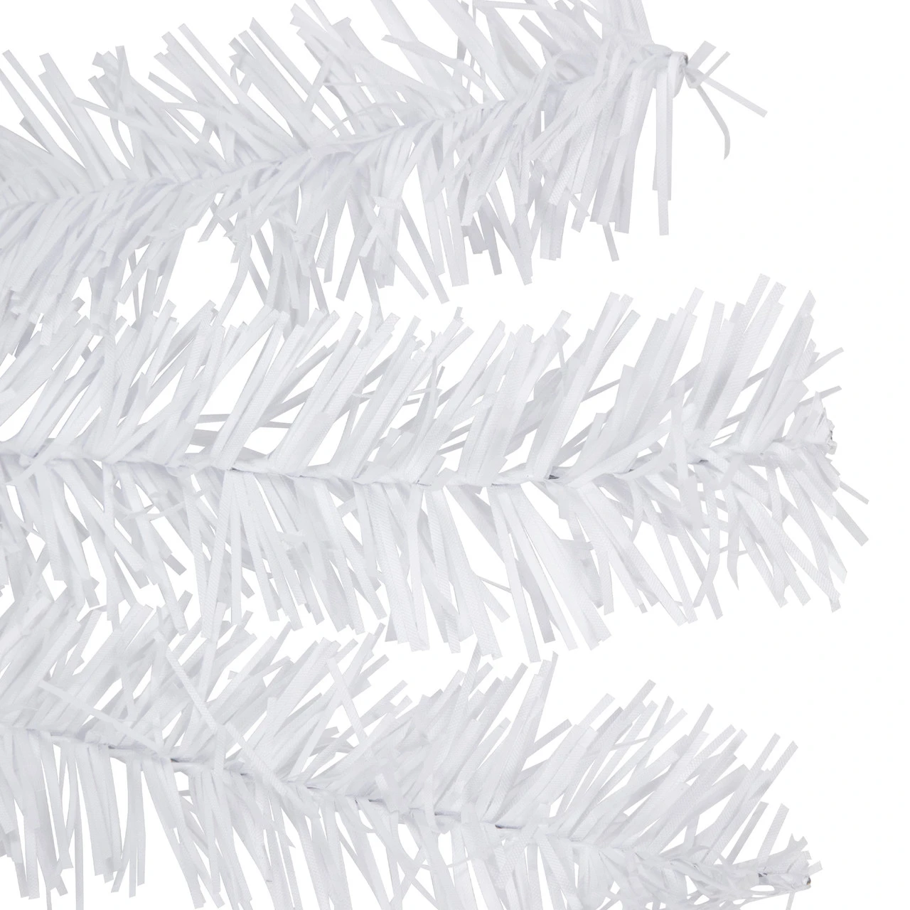 9' X 14" White Canadian Pine Artificial Christmas Garland, Unlit - Image 4