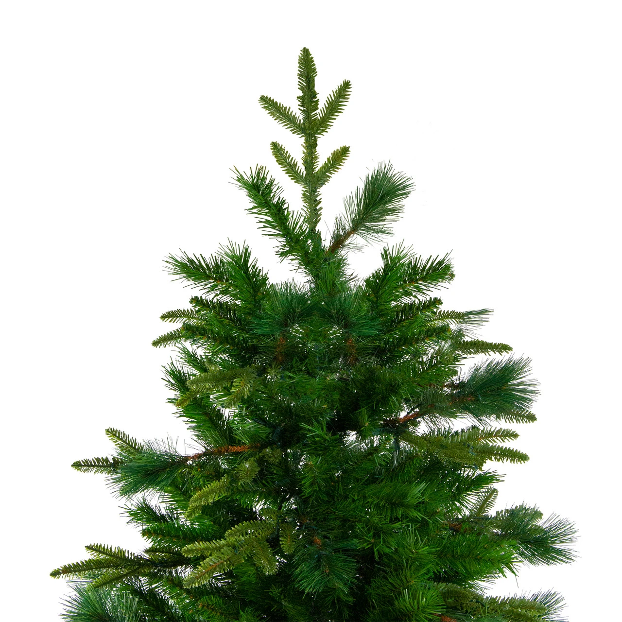7.5' Medium Mixed Rosemary Emerald Angel Pine Artificial Christmas Tree - Unlit - Image 3