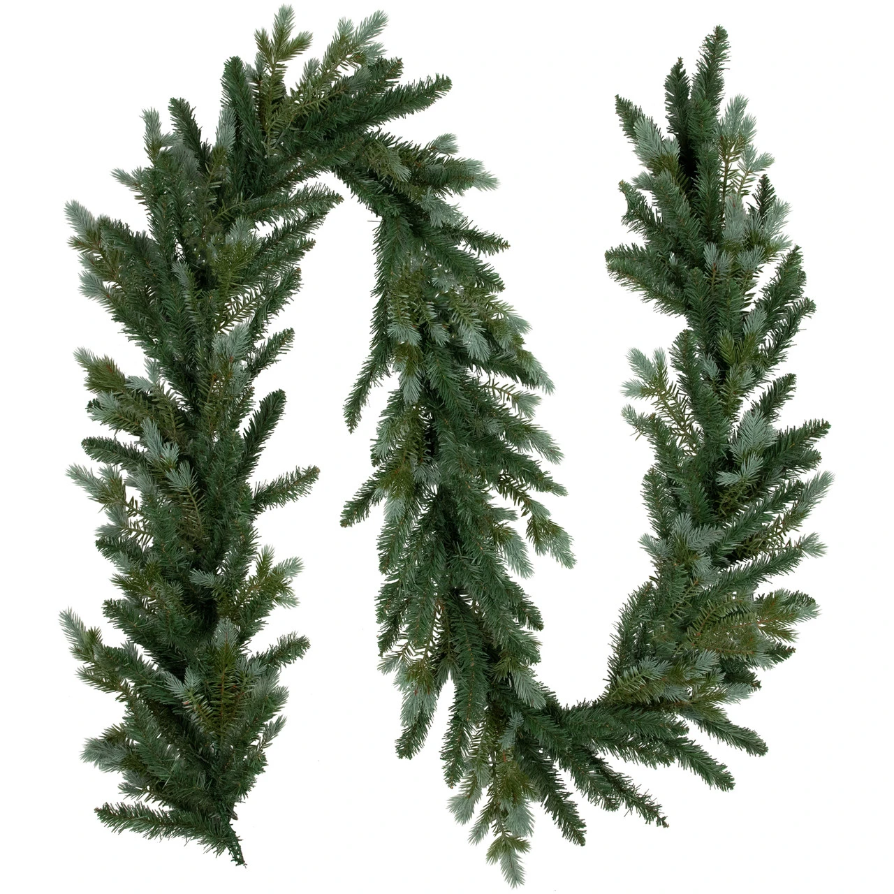 9' X 14" Blue Spruce Artificial Christmas Garland, Unlit