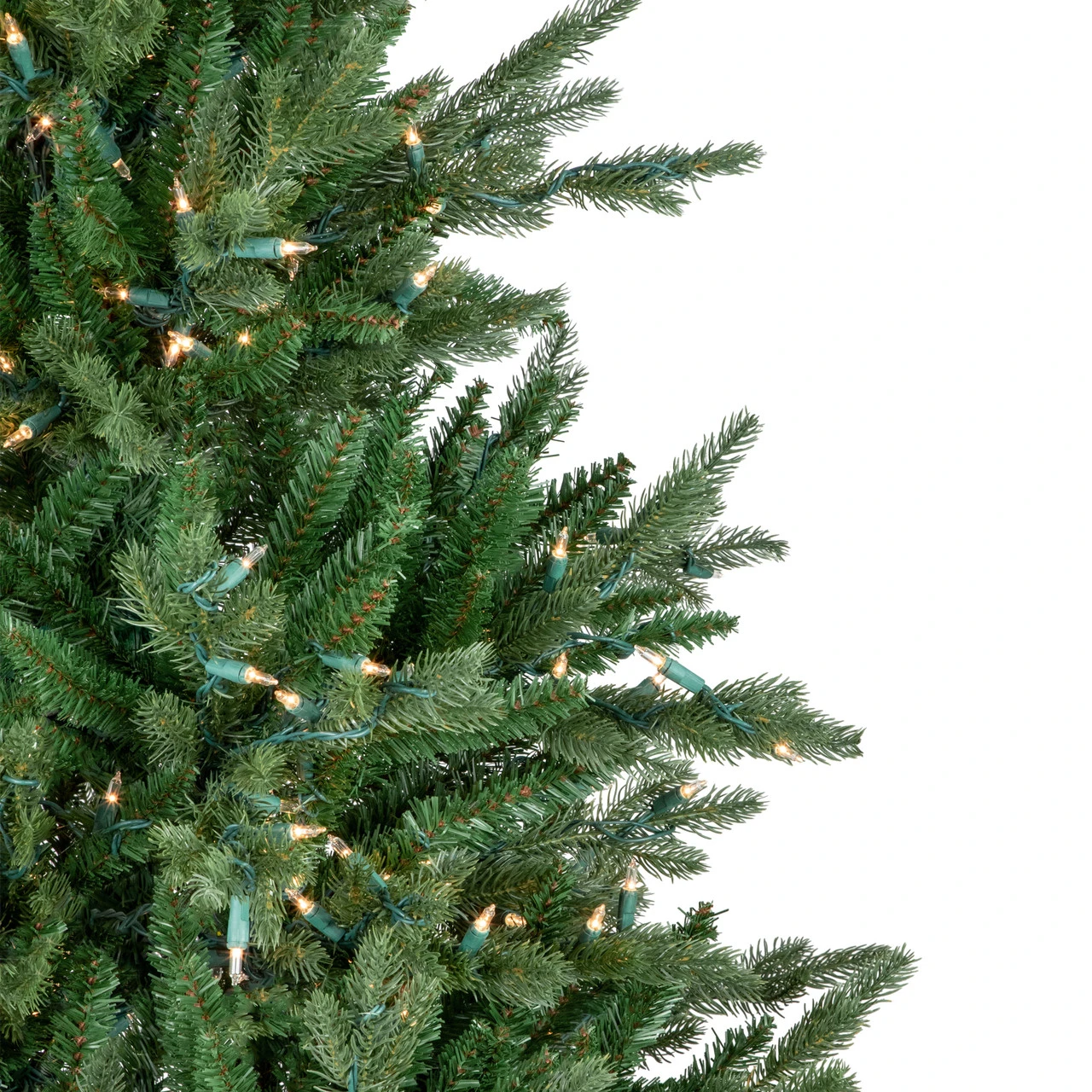 6' Pre-Lit Grande Spruce Artificial Christmas Tree, Clear Lights - Image 4