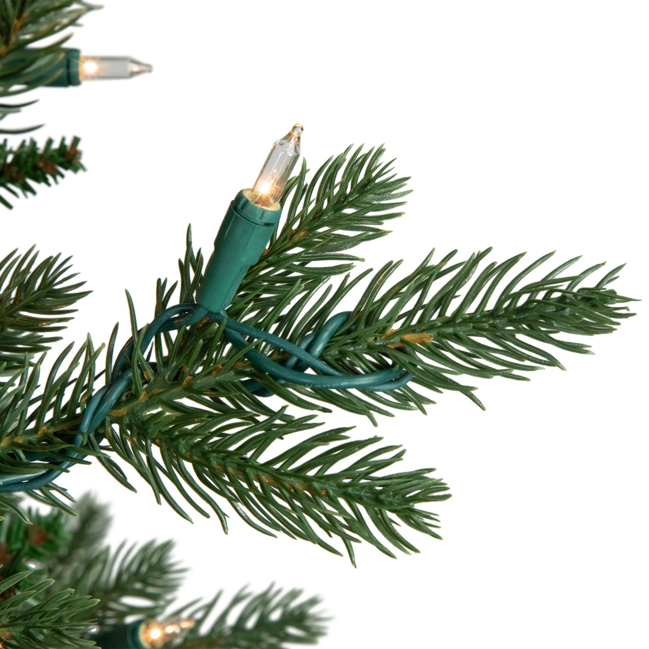 6' Pre-Lit Grande Spruce Artificial Christmas Tree, Clear Lights - Image 2