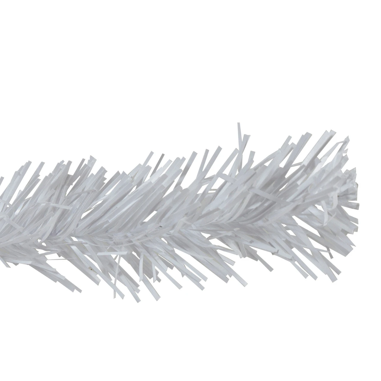 9' X 12" White Crystal Spruce Artificial Christmas Garland - Unlit - Image 2