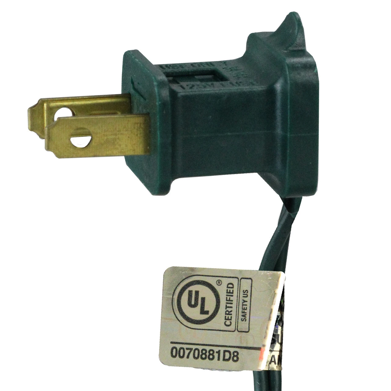 6.5' Pre-Lit Pencil River Fir Artificial Christmas Tree - Multicolor Lights - Image 3