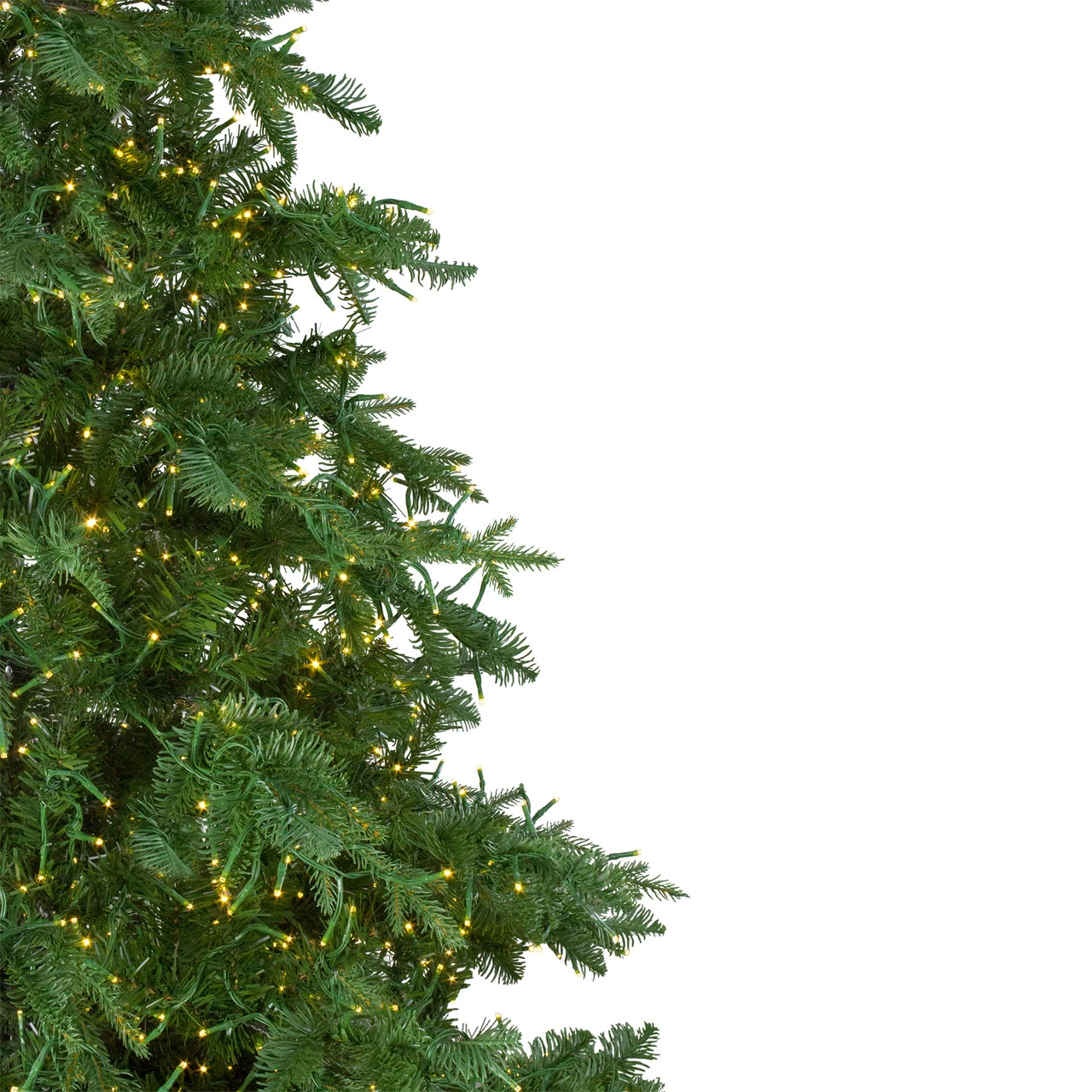 7.5' Pre-Lit Medium Mont Blanc Fir Artificial Christmas Tree - Dual Color LED Lights - Image 4