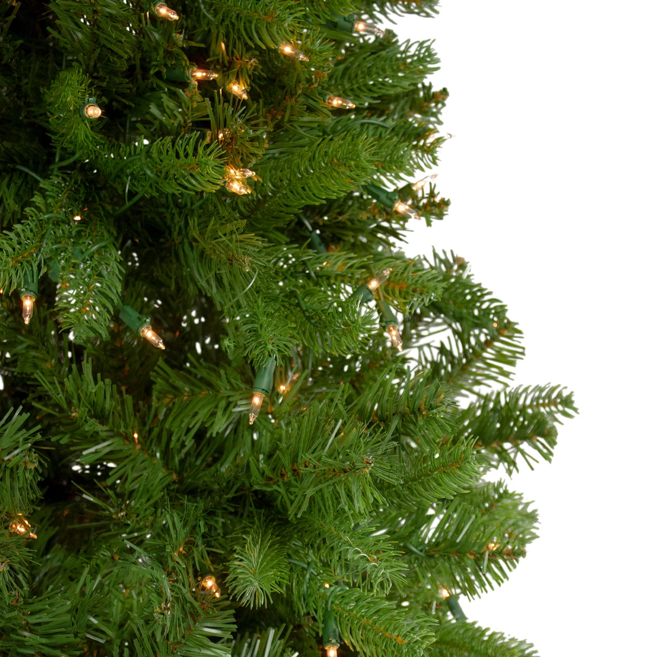 6.5' Pre-Lit Palisades Fir Artificial Christmas Tree - Clear Lights - Image 4
