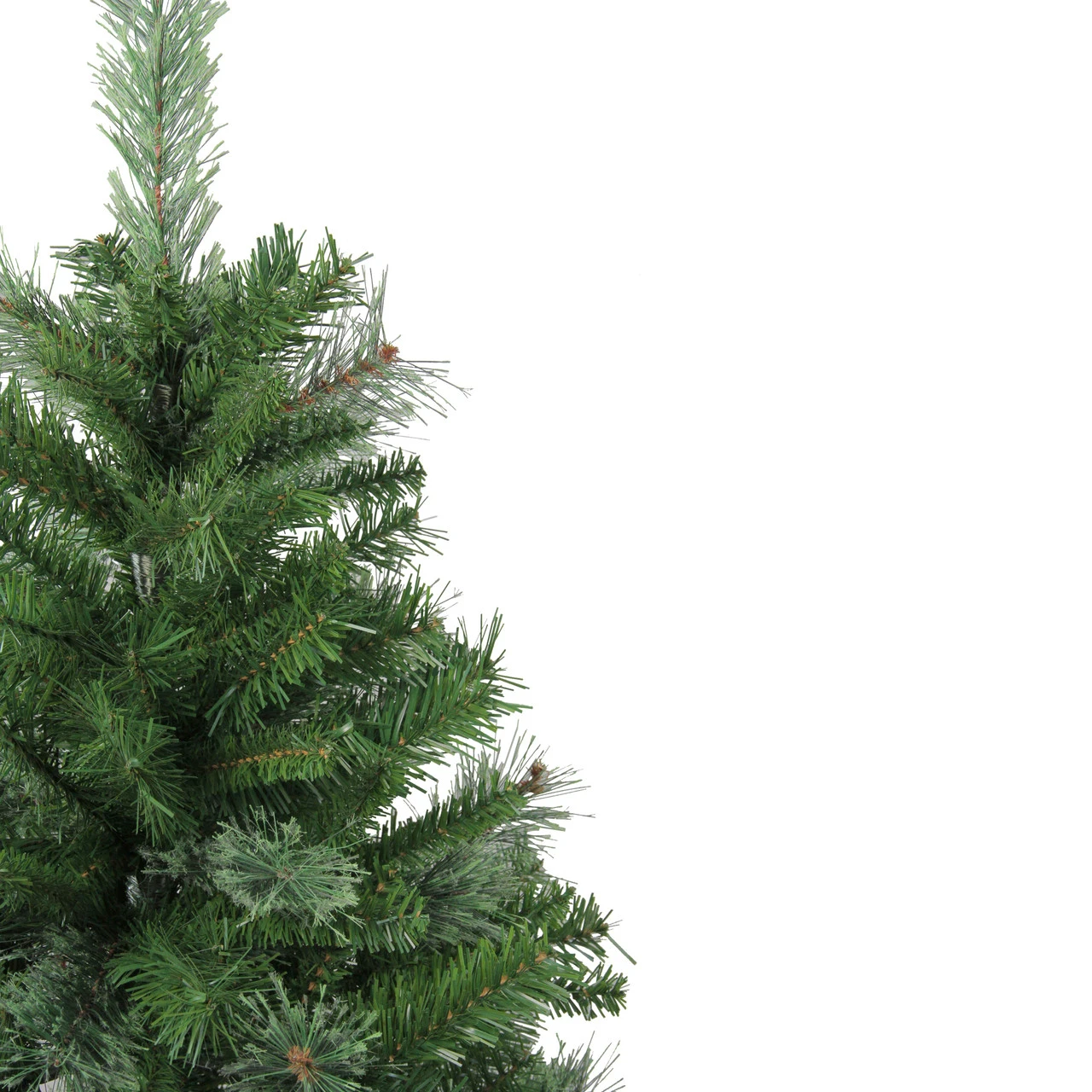 4' Mixed Cashmere Pine Medium Artificial Christmas Tree - Unlit - Image 2