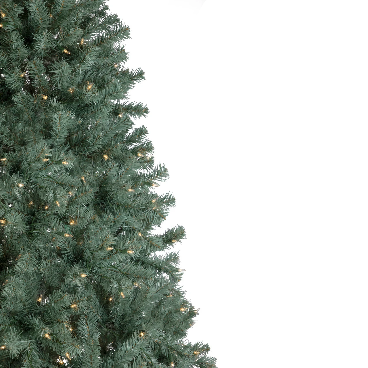 7.5' Pre-Lit Colorado Blue Spruce Artificial Christmas Tree, Clear Lights - Image 2