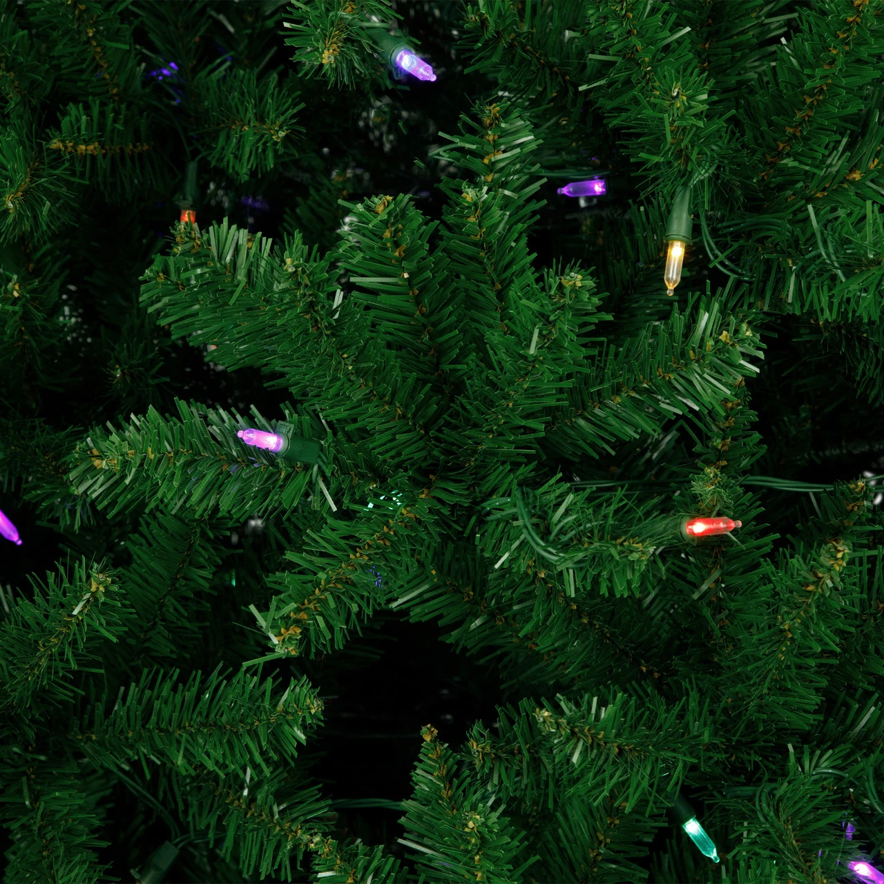 7.5' Pre-Lit Manchester Pine Instant Connect Artificial Christmas Tree, Dual LED Lights - Image 5