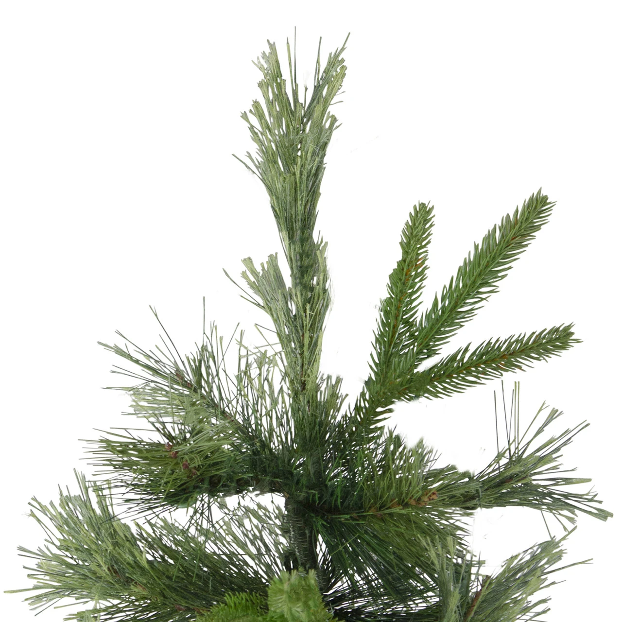 7.5' Green Medium Ashcroft Cashmere Pine Artificial Christmas Tree - Unlit - Image 4