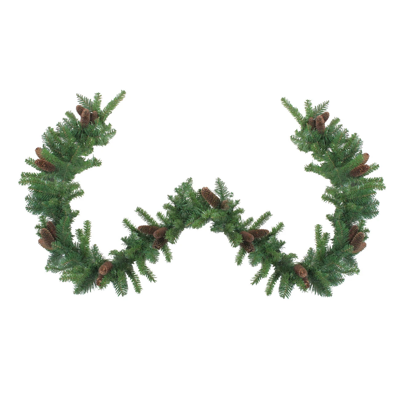 9' X 14" Dakota Red Pine Artificial Christmas Garland - Unlit
