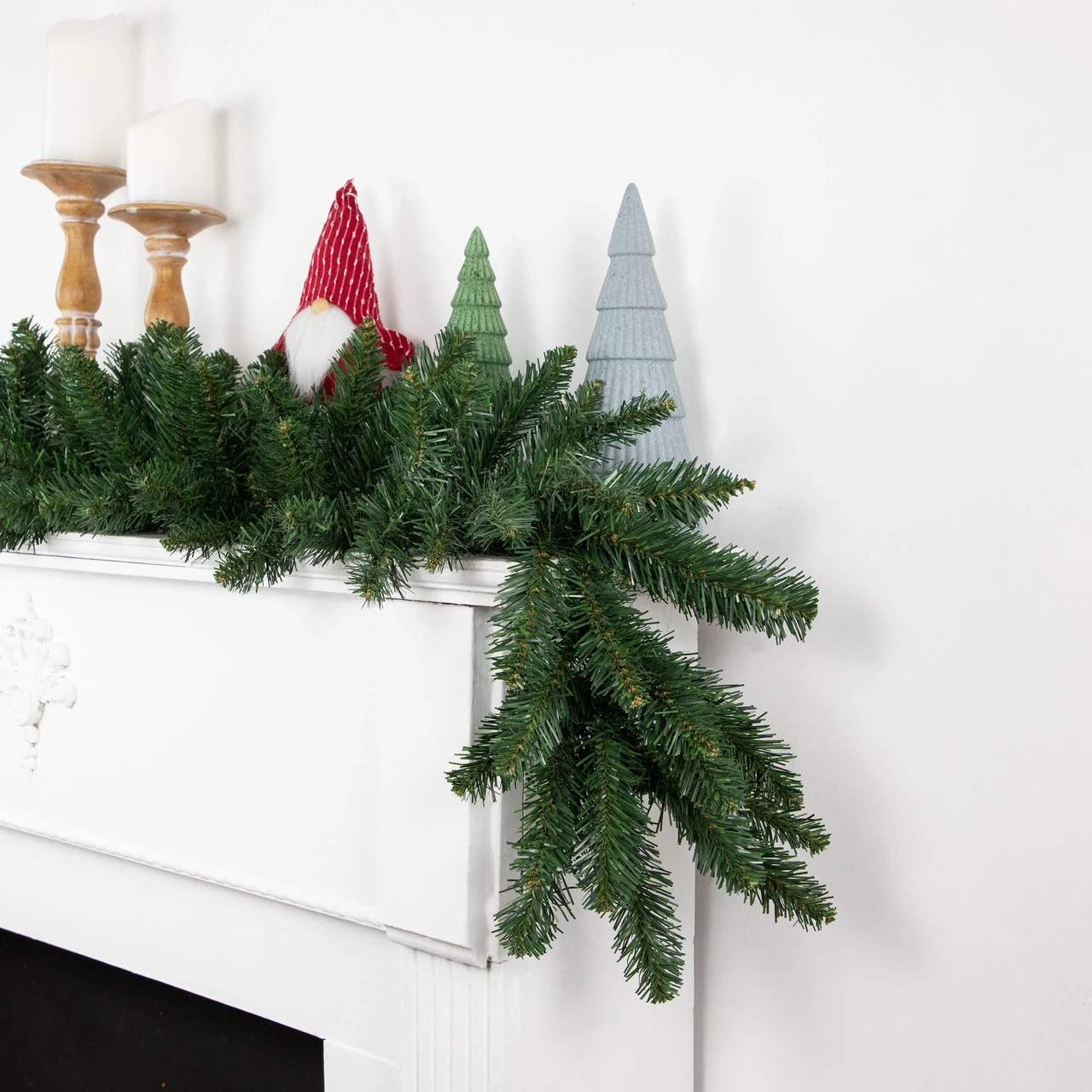 9' X 12" Buffalo Fir Artificial Christmas Garland - Unlit - Image 3