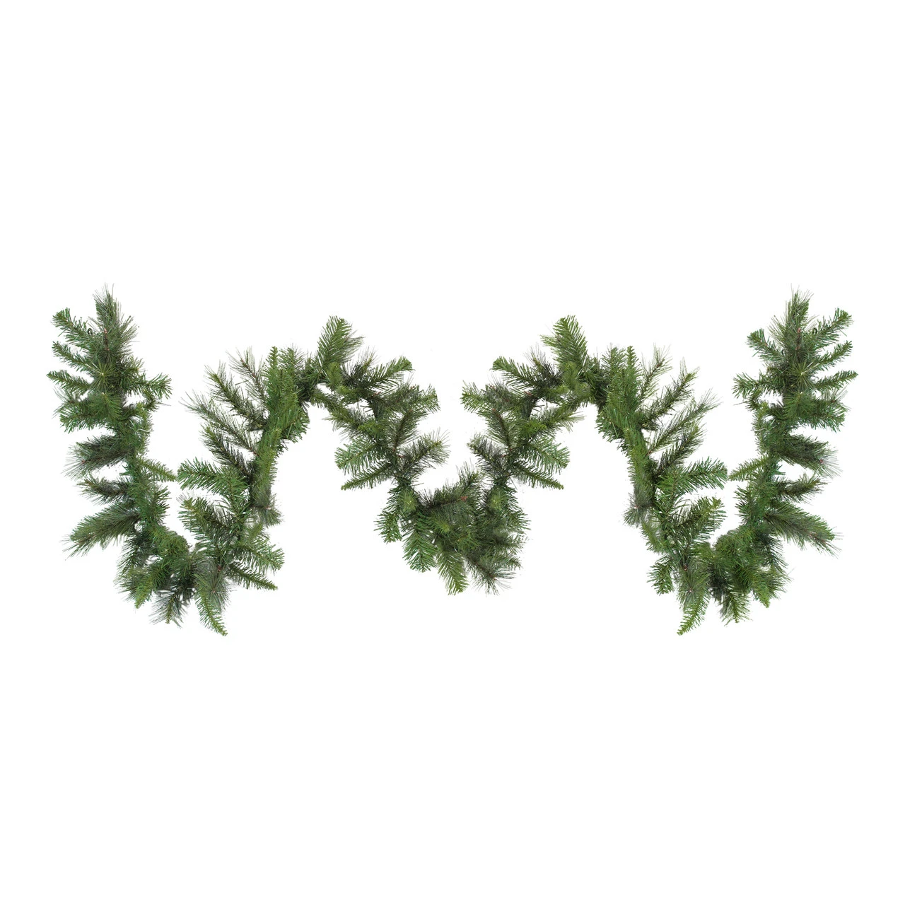 9' X 12" Mixed Green Canyon Pine Artificial Christmas Garland - Unlit