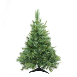 3' Ashcroft Cashmere Pine Artificial Christmas Tree- Unlit
