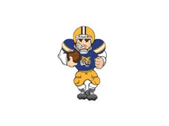 20" NCAA LSU Tigers Lighted Window Football Player #2651