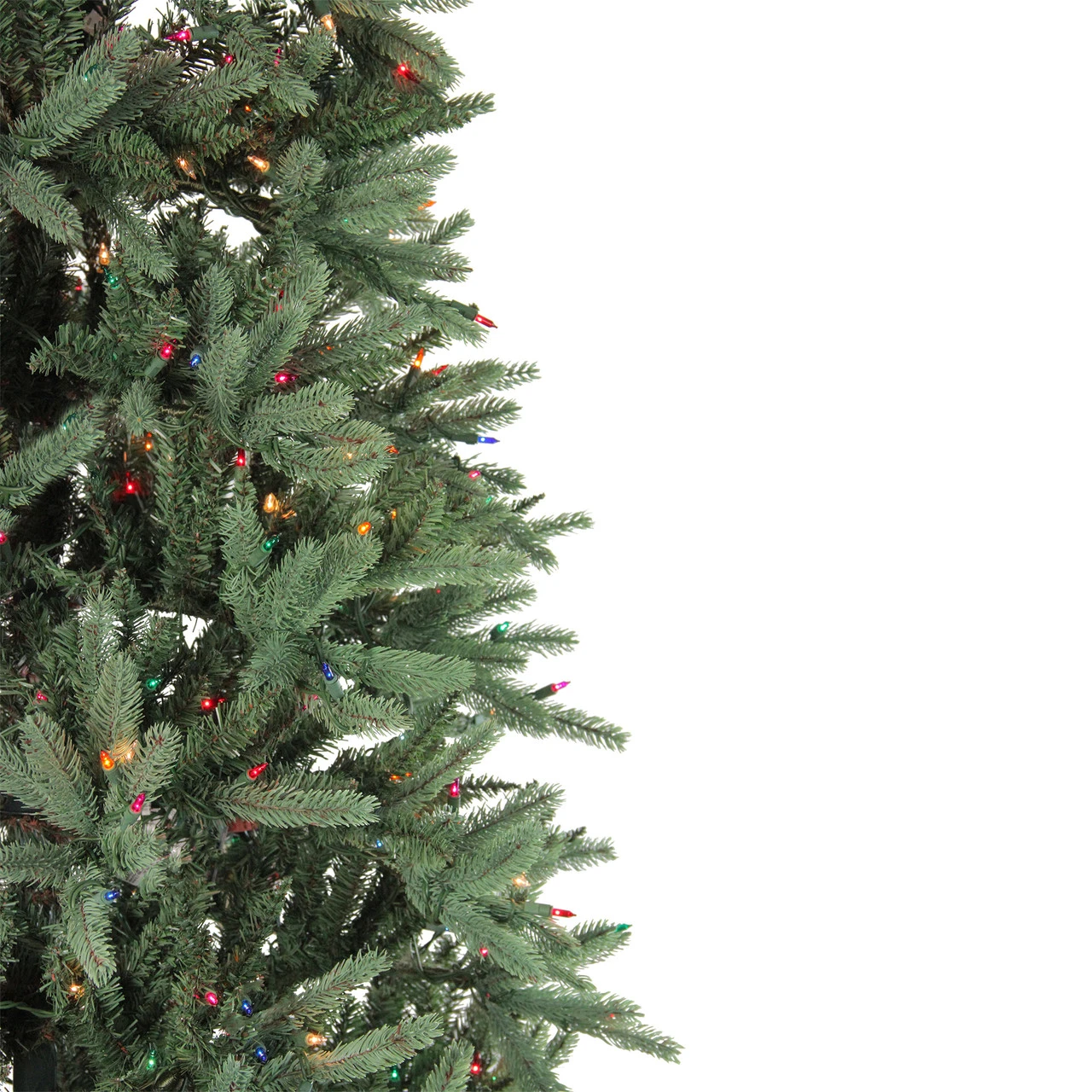 9' Pre-Lit Slim Fresh Cut Carolina Frasier Artificial Christmas Tree - Multi-Color Lights - Image 2