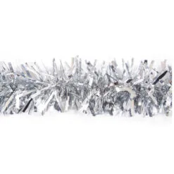25' Silver Metallic Twist Novelty Christmas Garland