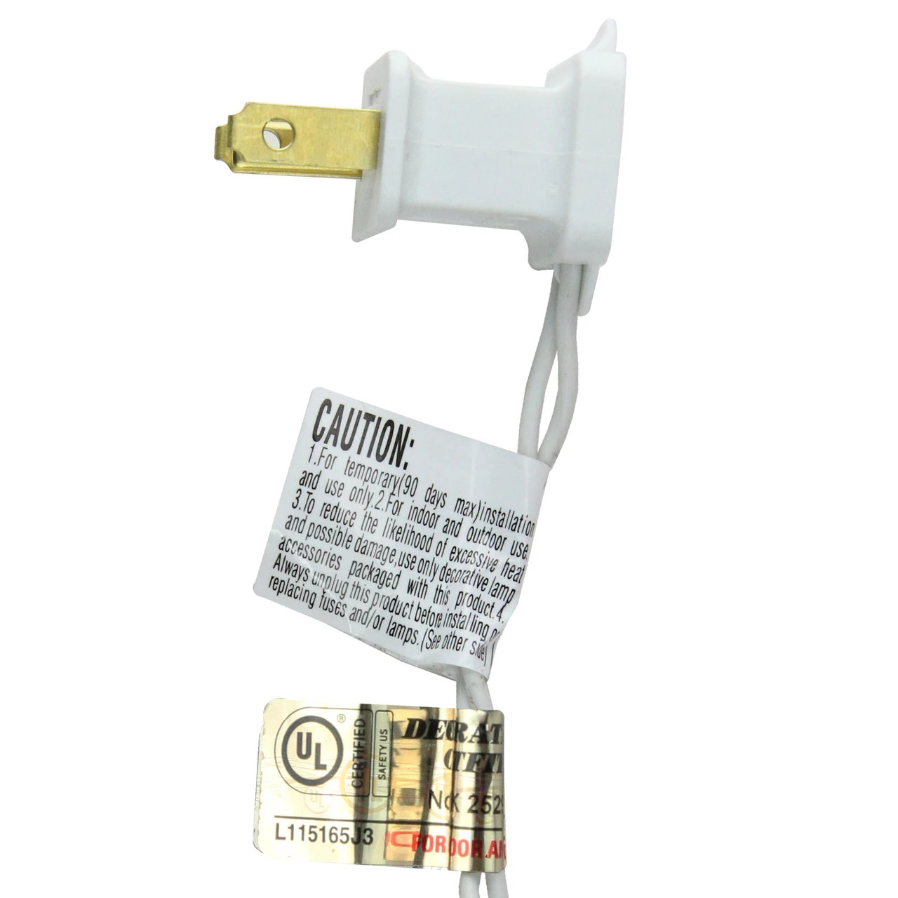 14" Lighted Red Bow Window Silhouette Christmas Decoration - Image 3