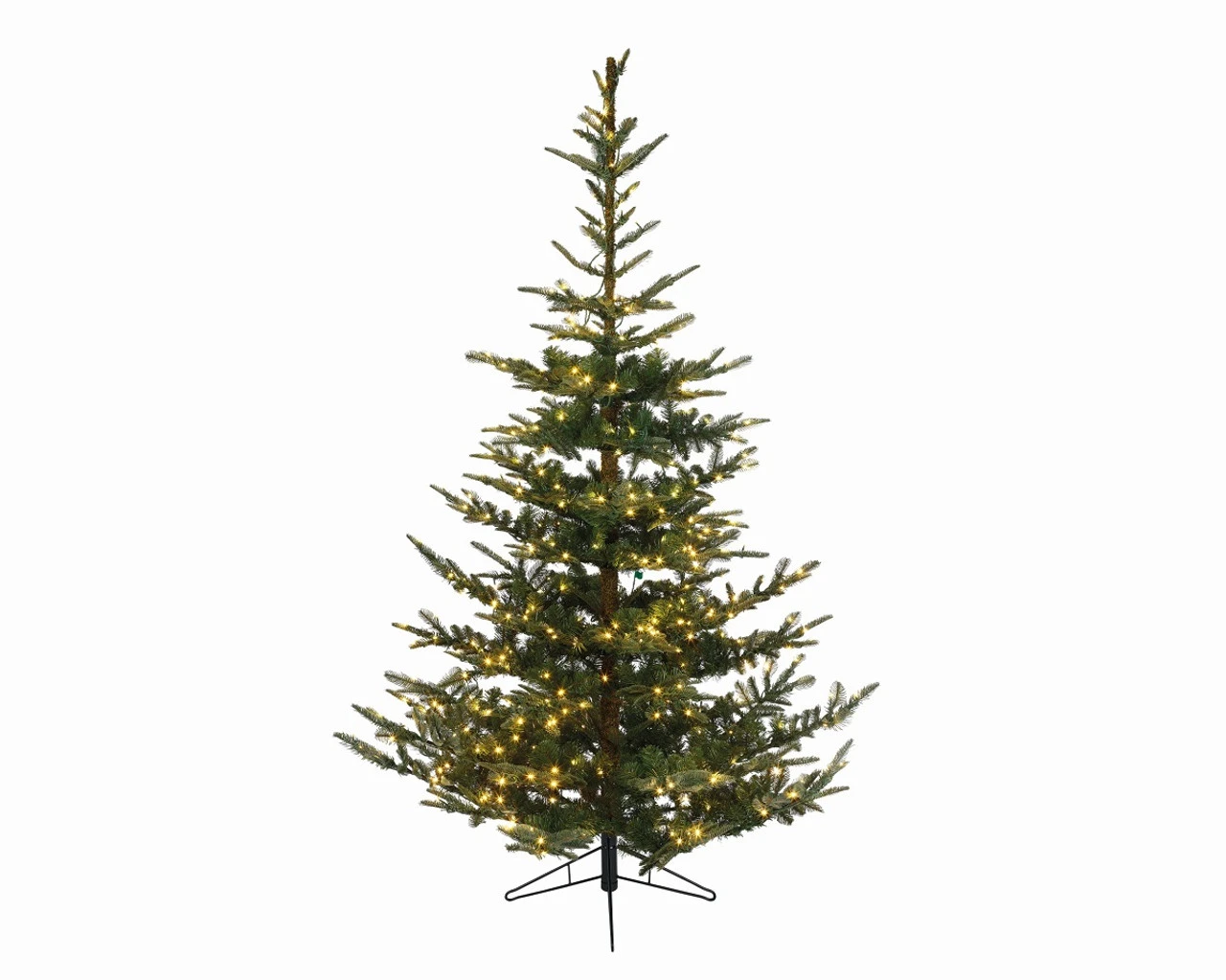 9' Pre-Lit LED Everlands Nobilis Fir Artificial Christmas Tree - Warm Clear Lights