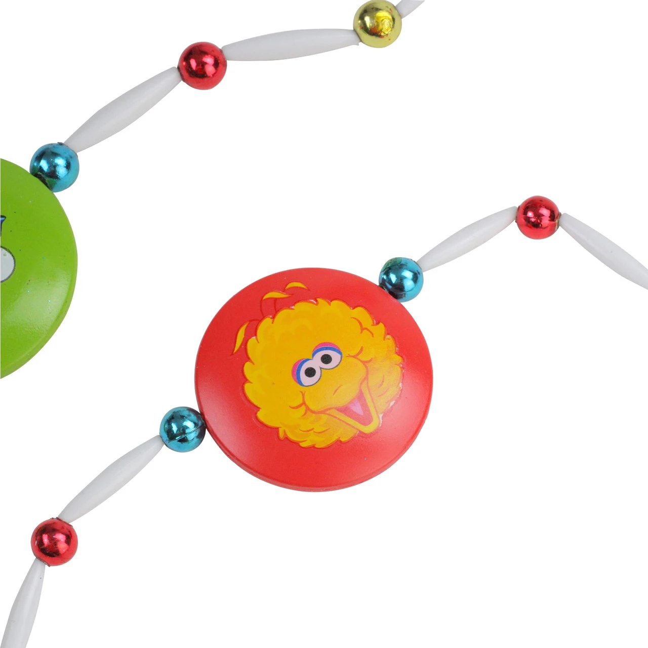 6' Sesame Street Characters Beaded Novelty Artificial Christmas Garland - Unlit - Image 2